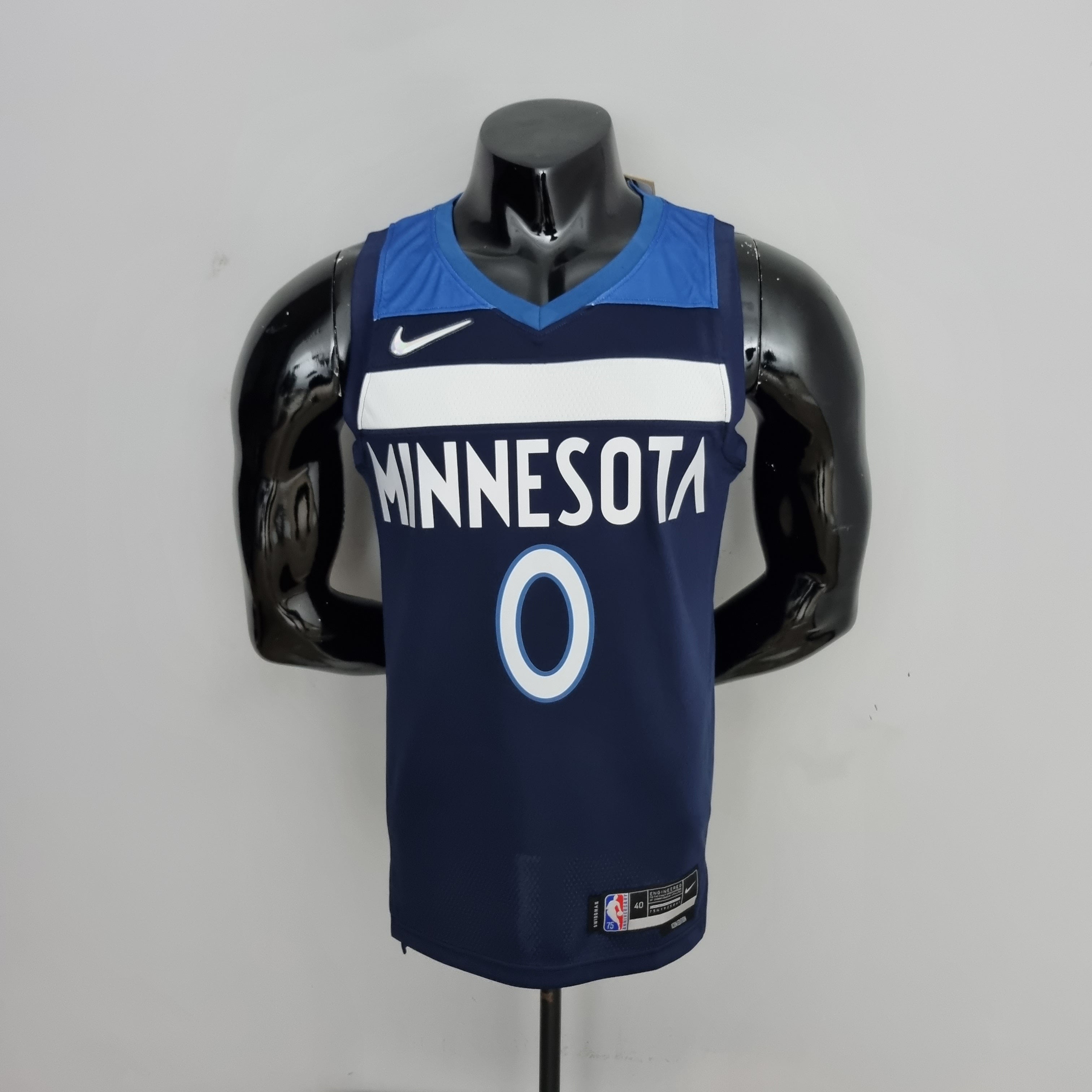 Minnesota Timberwolves Camiseta Azul Clásica