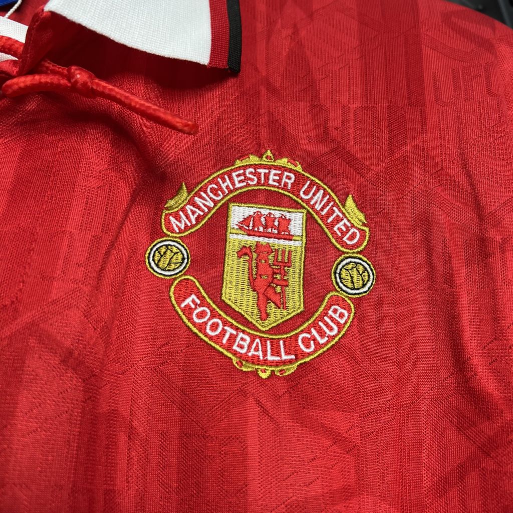 Manchester United Retro Local 1994 Versión Fan