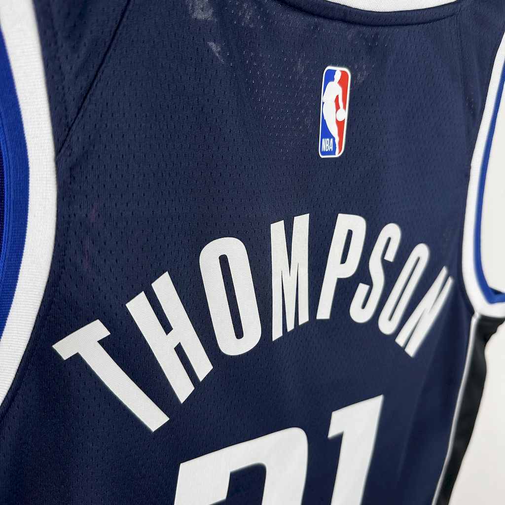 Camiseta Dallas Mavericks "Thompson" Jordan Azul 2023/24