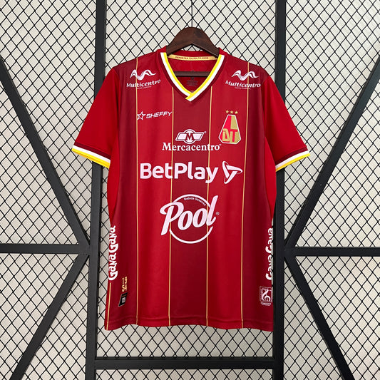 Camiseta CD Tolima Local 2024 Versión Fan