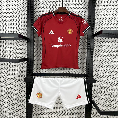 Manchester United Local Kit Niños 2025/26