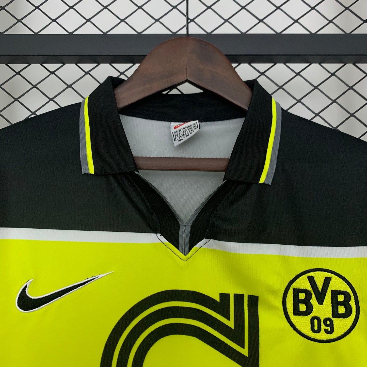 Camiseta Borussia Dortmund Local Retro 1996/97 Versión Fan