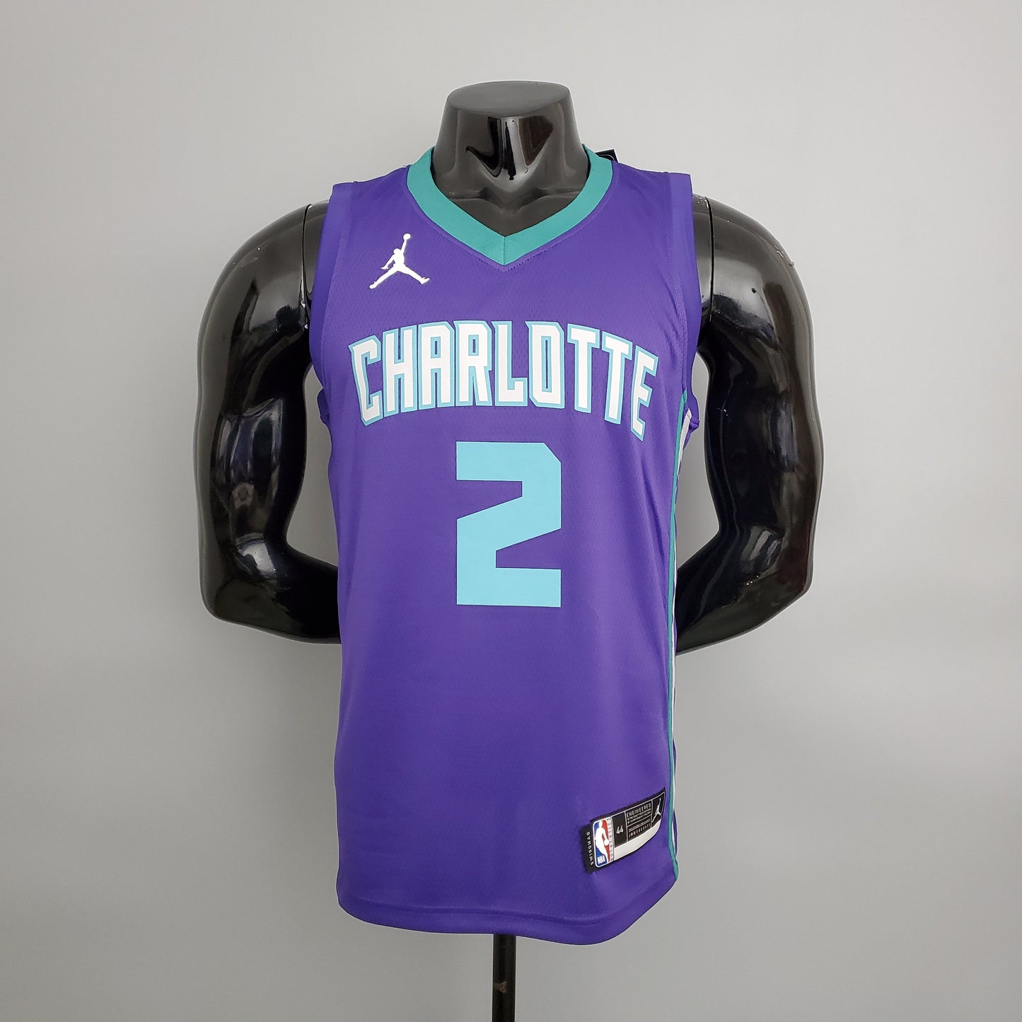 Camiseta Charlotte Hornets Camiseta Clásica Morada