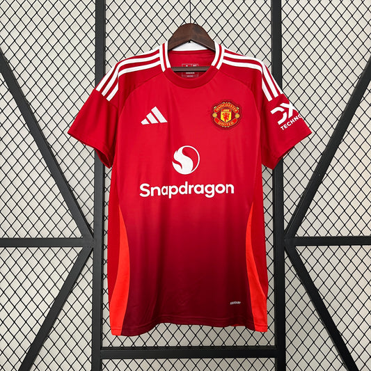 Camiseta Manchester United Local 2024/25 Versión Fan