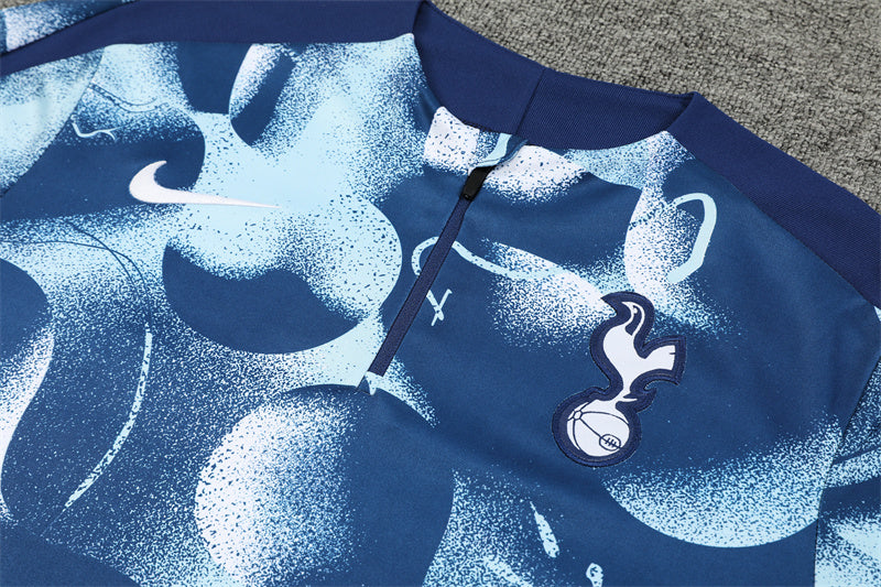 Buzo Completo Tottenham Diseño Azul