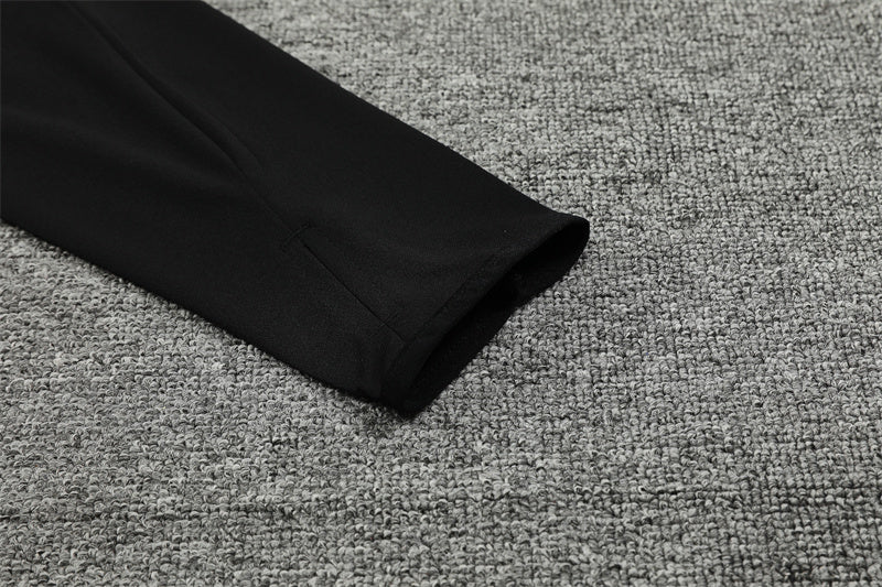 Buzo Completo con Cierre Manchester United Gris Diseño Rojo