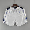 Dallas Mavericks Shorts Blanco