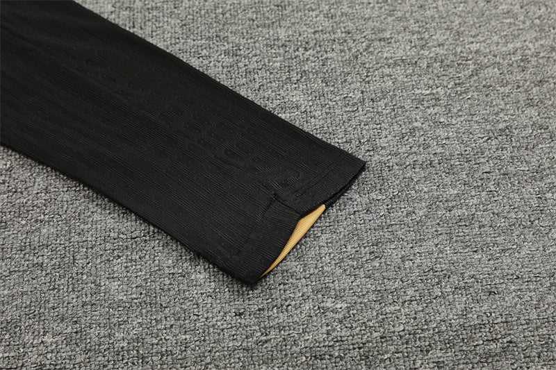 Buzo Completo FC Barcelona Negro Dorado