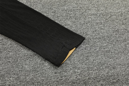 Buzo Completo FC Barcelona Negro Dorado