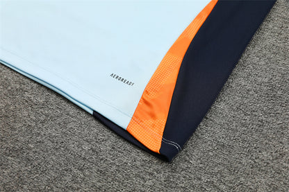 Buzo Completo Real Madrid Blanco Naranja