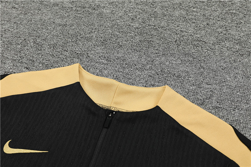 Buzo Completo PSG Negro Dorado