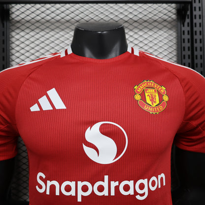 Camiseta Manchester United Local 2024/25 Versión Jugador