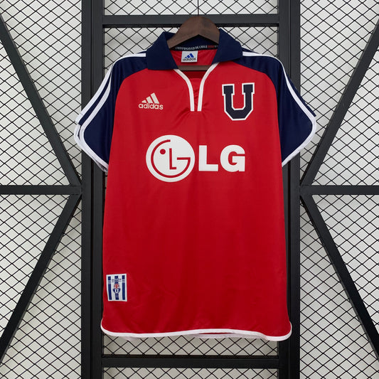 Camiseta Universidad de Chile Visita Retro 2001/02 Versión Fan
