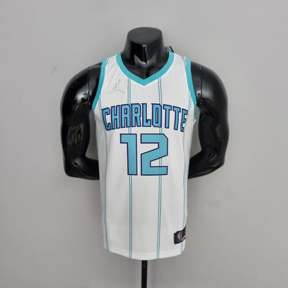 Camiseta Charlotte Hornets Camiseta Clásica Blanca
