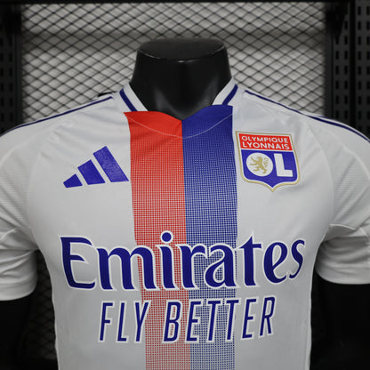 Camiseta Olympique De Lyon Local 2024/25 Versión Jugador