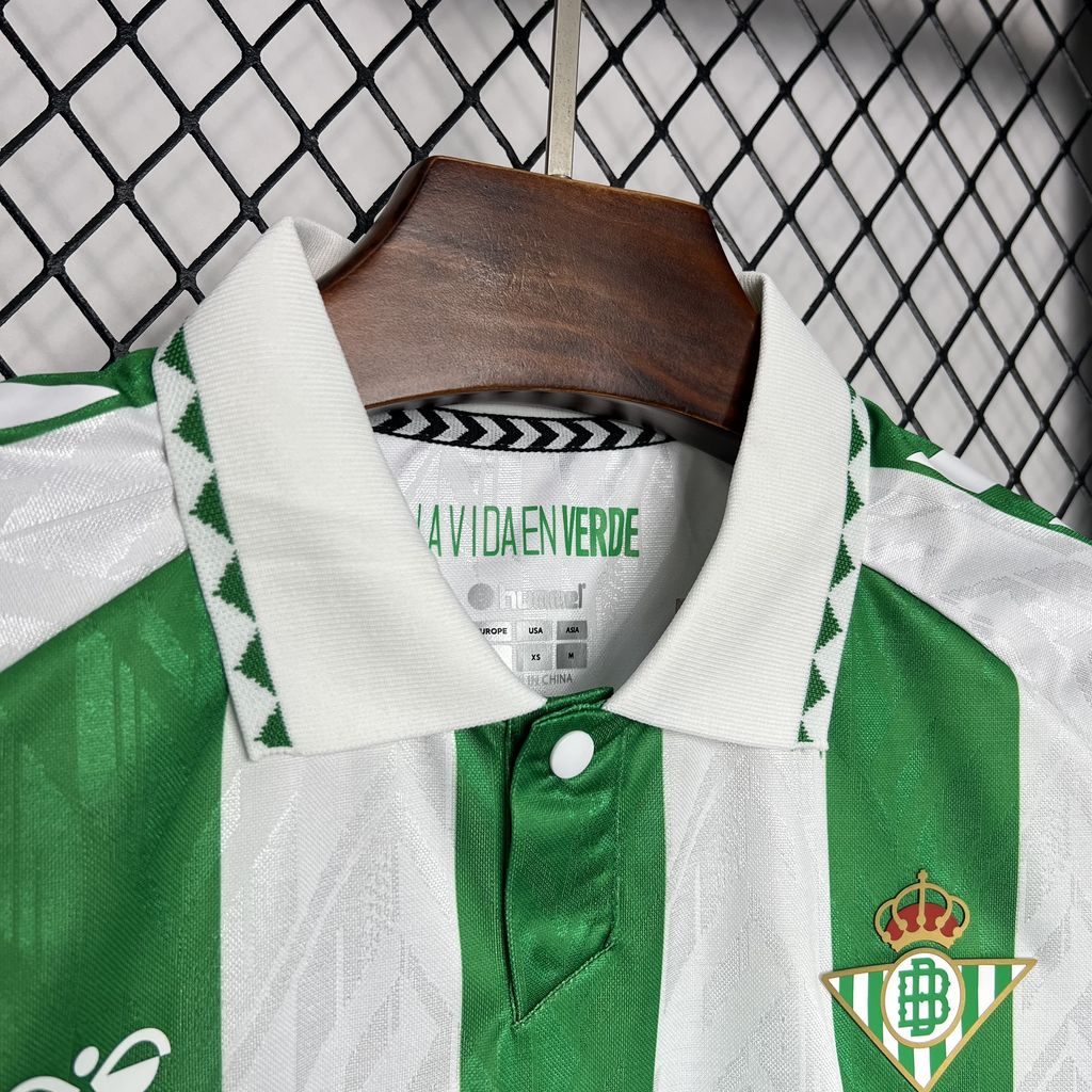 Camiseta Real Betis Local Sin Sponsors 2024/25 Versión Fan