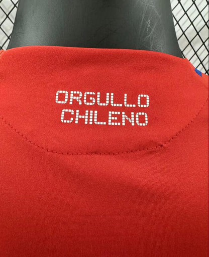 Camiseta Chile Local 2024 Versión Jugador