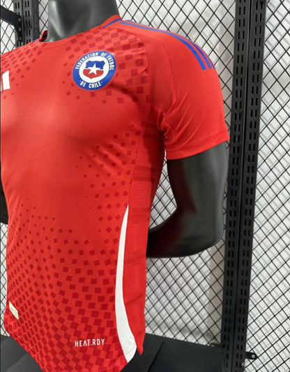 Camiseta Chile Local 2024 Versión Jugador