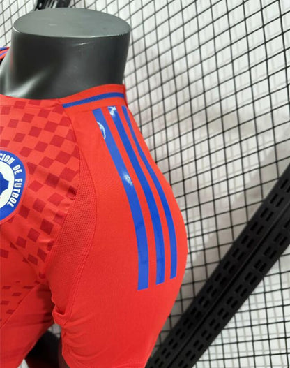 Camiseta Chile Local 2024 Versión Jugador