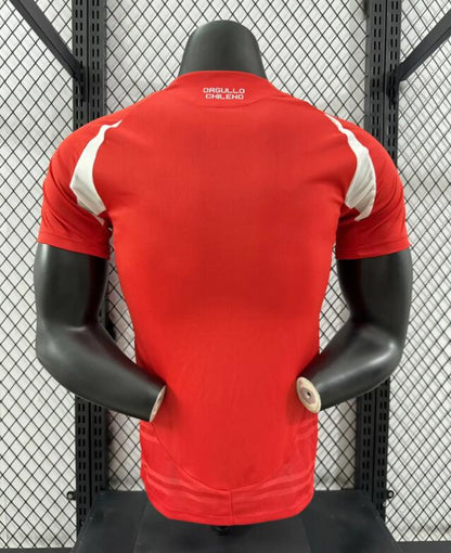 Camiseta Chile Local 2024 Versión Jugador