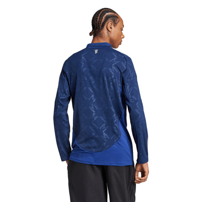 Camiseta Manchester United Visita Manga Larga 2024/25 Versión Fan