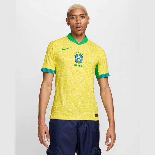 Camiseta Brasil Local 2024 Versión Fan
