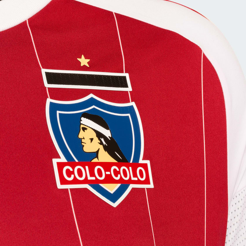 Camiseta Colo Colo Tercera Roja 2024 Versión Fan