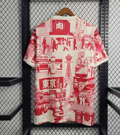 Camiseta Japón Edición Especial "Tokio Rojo" 2024 Versión Fan
