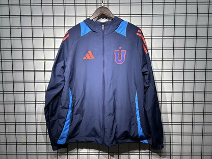 Universidad de Chile Cortavientos Azul 2025