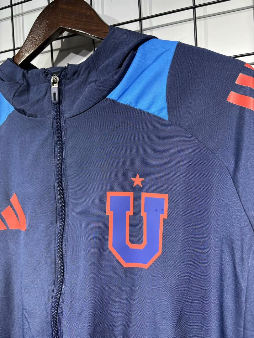 Universidad de Chile Cortavientos Azul 2025