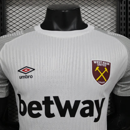 Camiseta West Ham United Visita 2024/25 Versión Jugador
