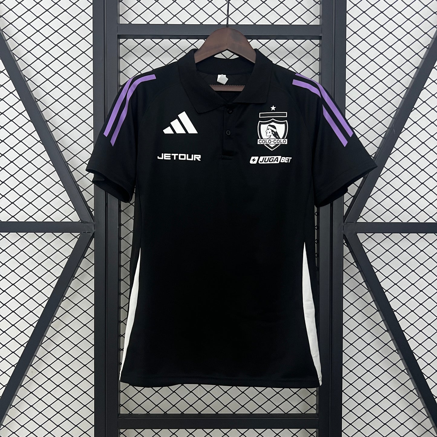 Camiseta Colo Colo Polo Entrenamiento 2025 Versión Fan