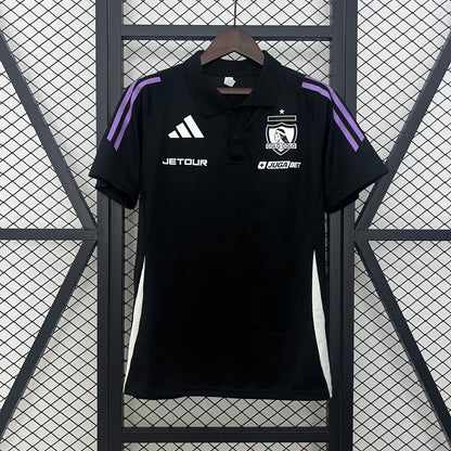 Camiseta Colo Colo Polo Entrenamiento 2025 Versión Fan