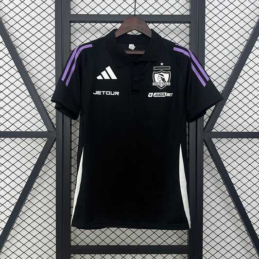 Camiseta Colo Colo Polo Entrenamiento 2025 Versión Fan