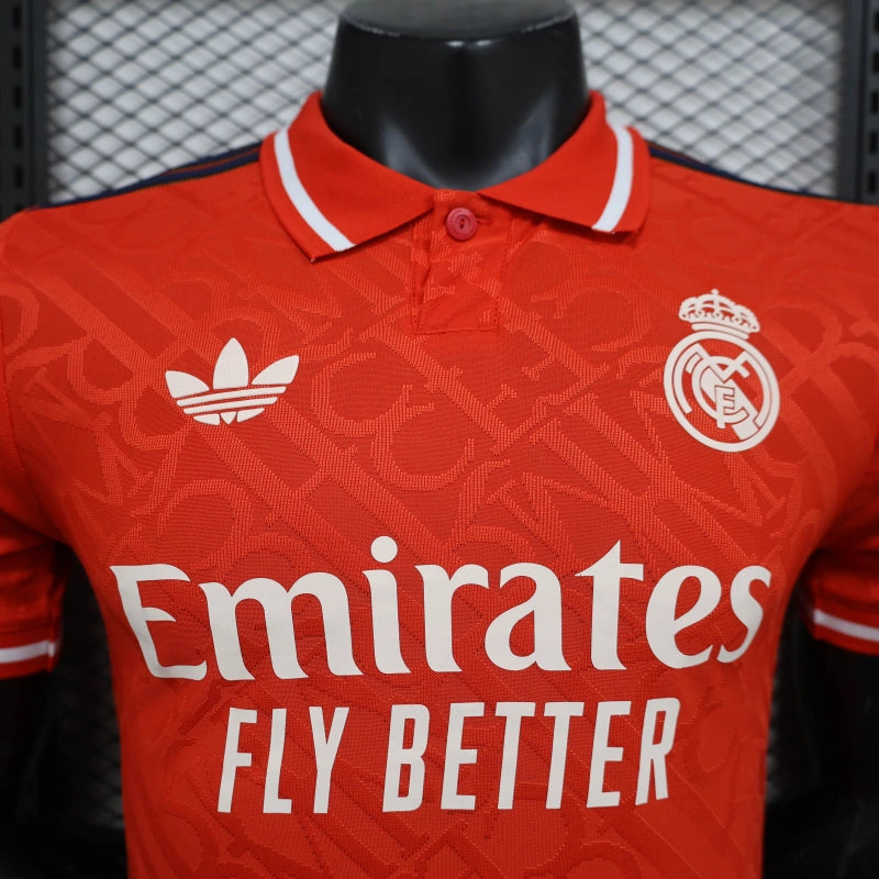 Camiseta Real Madrid "Polo Rojo" 2024/25 Versión Jugador