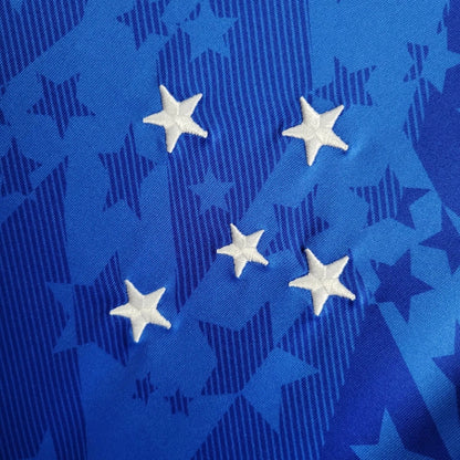 Camiseta Cruzeiro Local 2024 Versión Fan