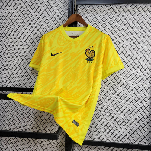 Camiseta Francia Portero 2024 Versión Fan