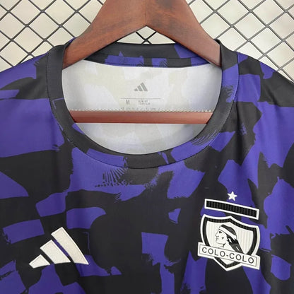 Camiseta Colo Colo Entrenamiento Morado 2025/26 Versión Fan