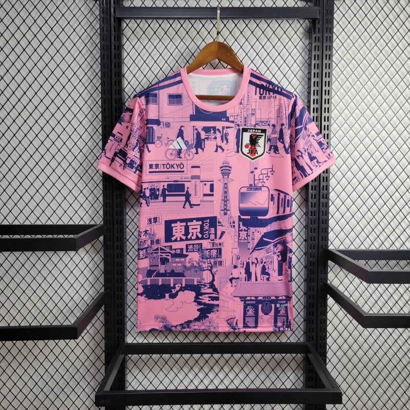 Camiseta Japón Edición Especial "Tokio Rosa" 2024 Versión Fan