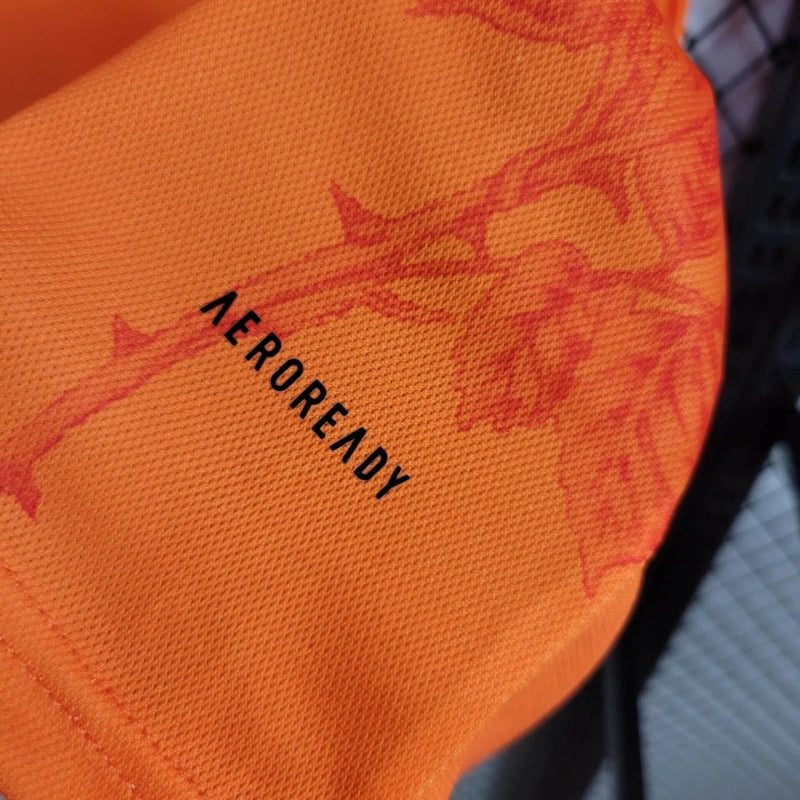 Camiseta Real Madrid "Y-3" Naranjo 2023/24 Versión Fan