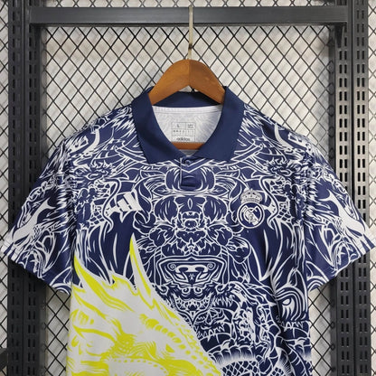 Camiseta Real Madrid Edición Especial "Dragón-Amarillo" 2024/25 Versión Fan