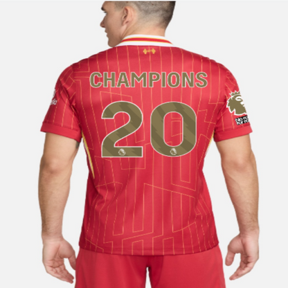 Camiseta Liverpool Local "Champions Versión 1" 2024/25 Versión Fan