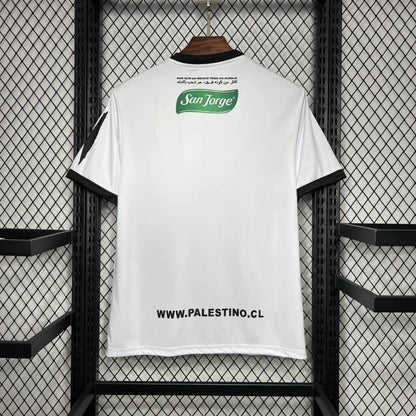 Camiseta Palestino "Graffiti Blanco" 2024/25 Versión Fan