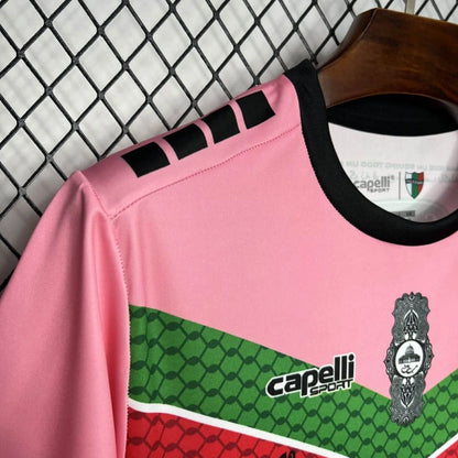 Camiseta Palestino "Graffiti Rosado" 2024/25 Versión Fan
