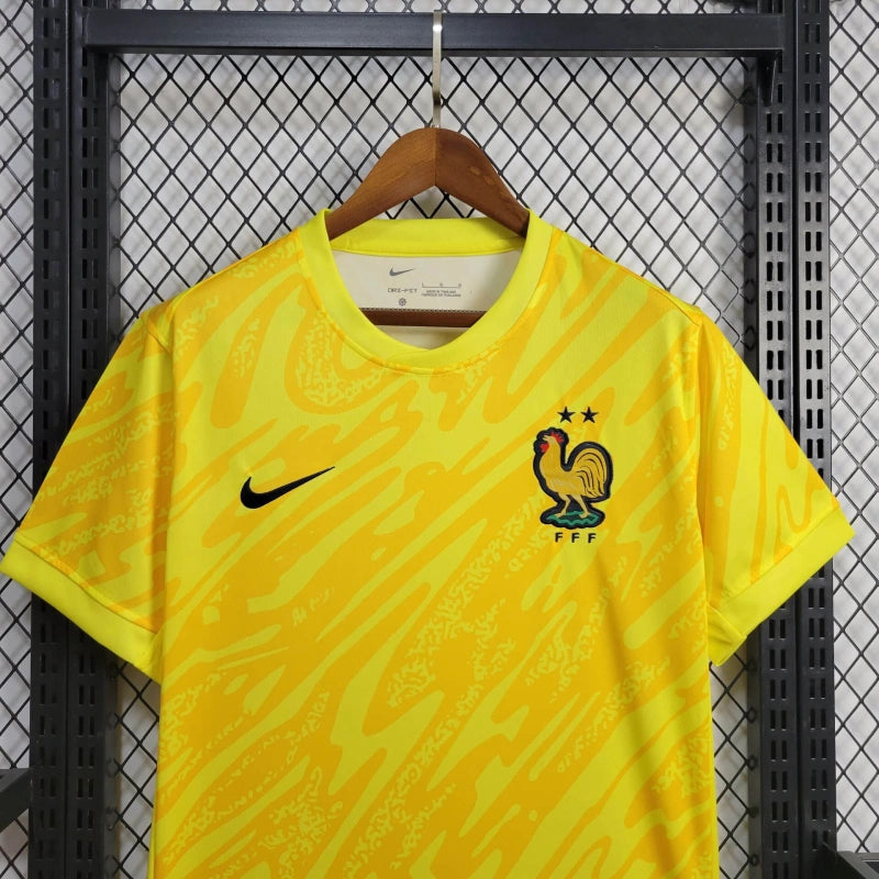 Camiseta Francia Portero 2024 Versión Fan