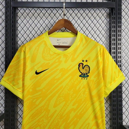 Camiseta Francia Portero 2024 Versión Fan