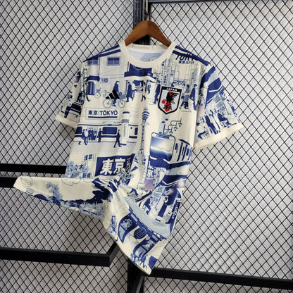 Camiseta Japón Edición Especial "Tokio Crema" 2024 Versión Fan