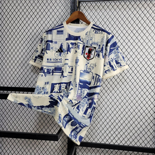 Camiseta Japón Edición Especial "Tokio Crema" 2024 Versión Fan