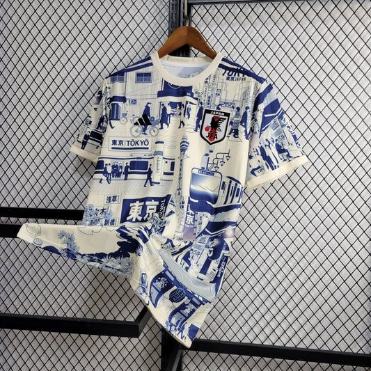 Camiseta Japón Edición Especial "Tokio Crema" 2024 Versión Fan
