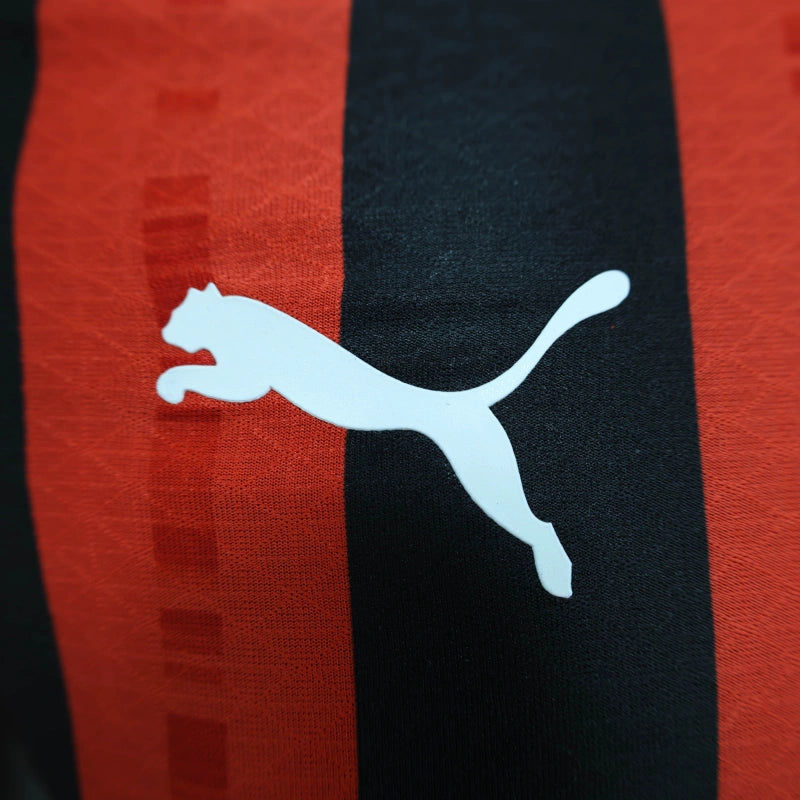 Camiseta AC Milán Local Manga Larga 2024/25 Versión Fan